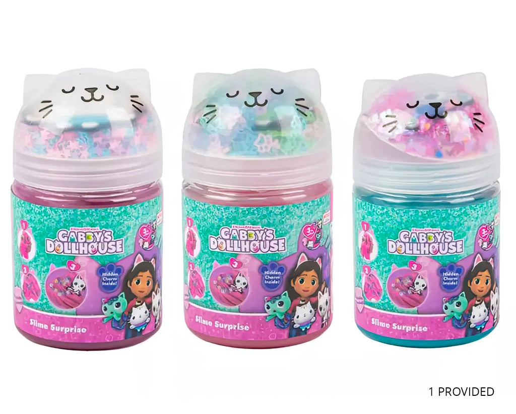Gabby's Dollhouse Fluffy Slime Surprise 3 Assorted