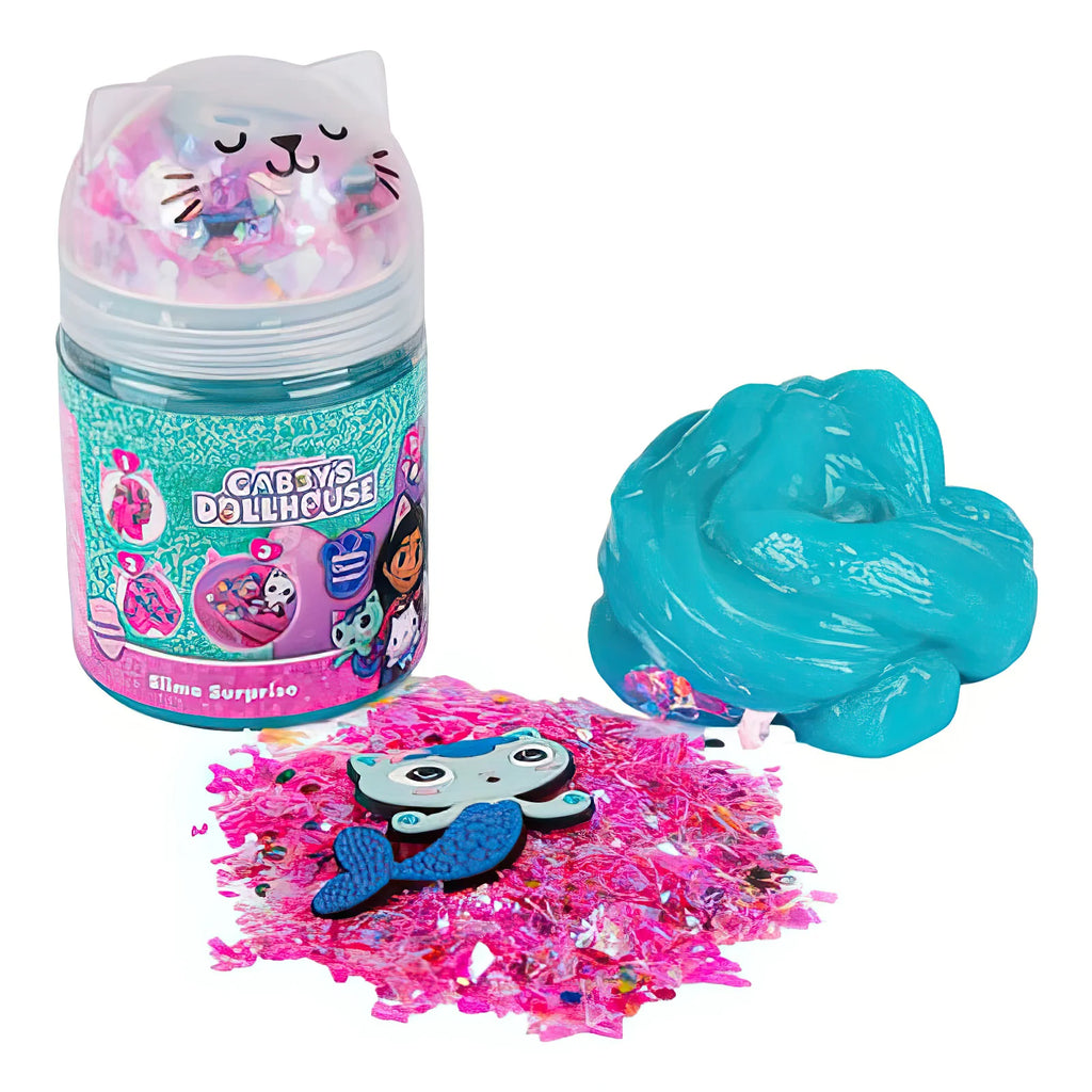 Gabby's Dollhouse Fluffy Slime Surprise 3 Assorted
