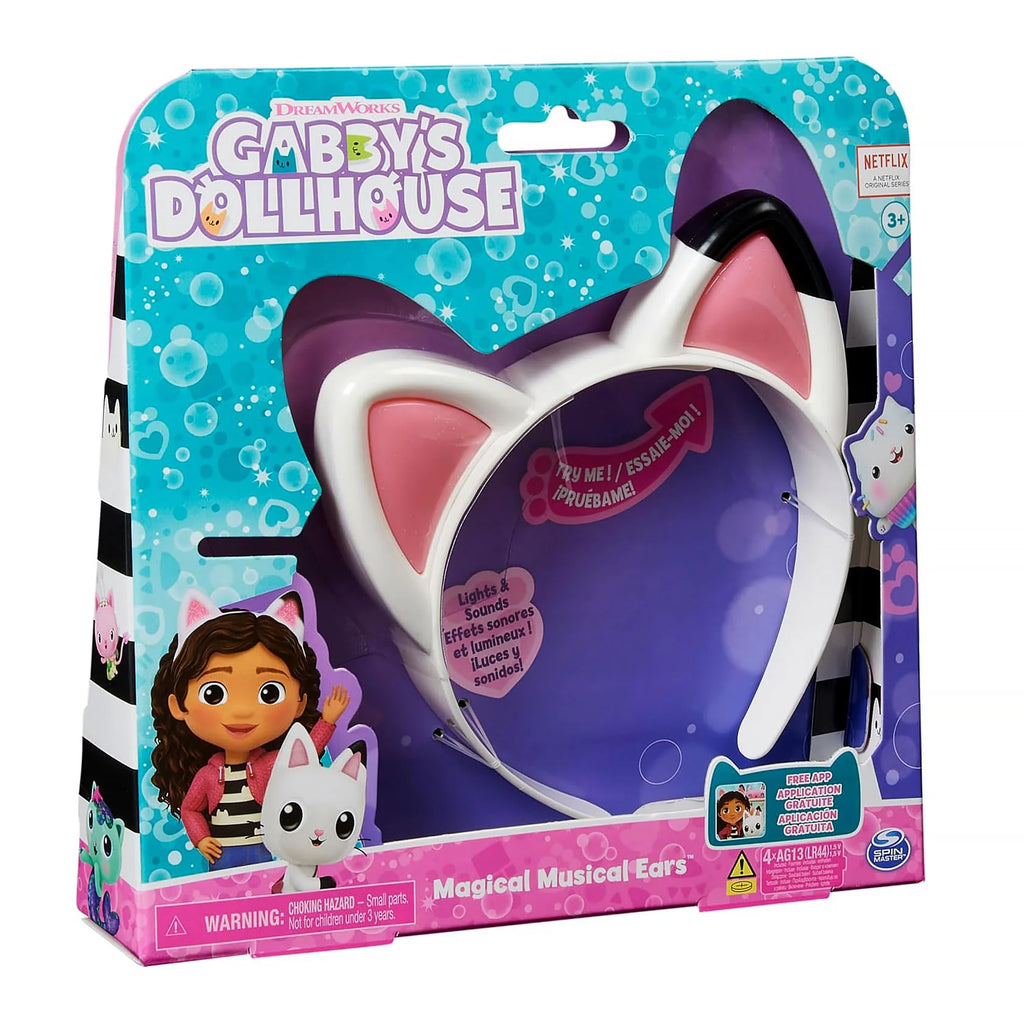 Gabby’s Dollhouse, Magical Musical Cat Ears - TOYBOX Toy Shop