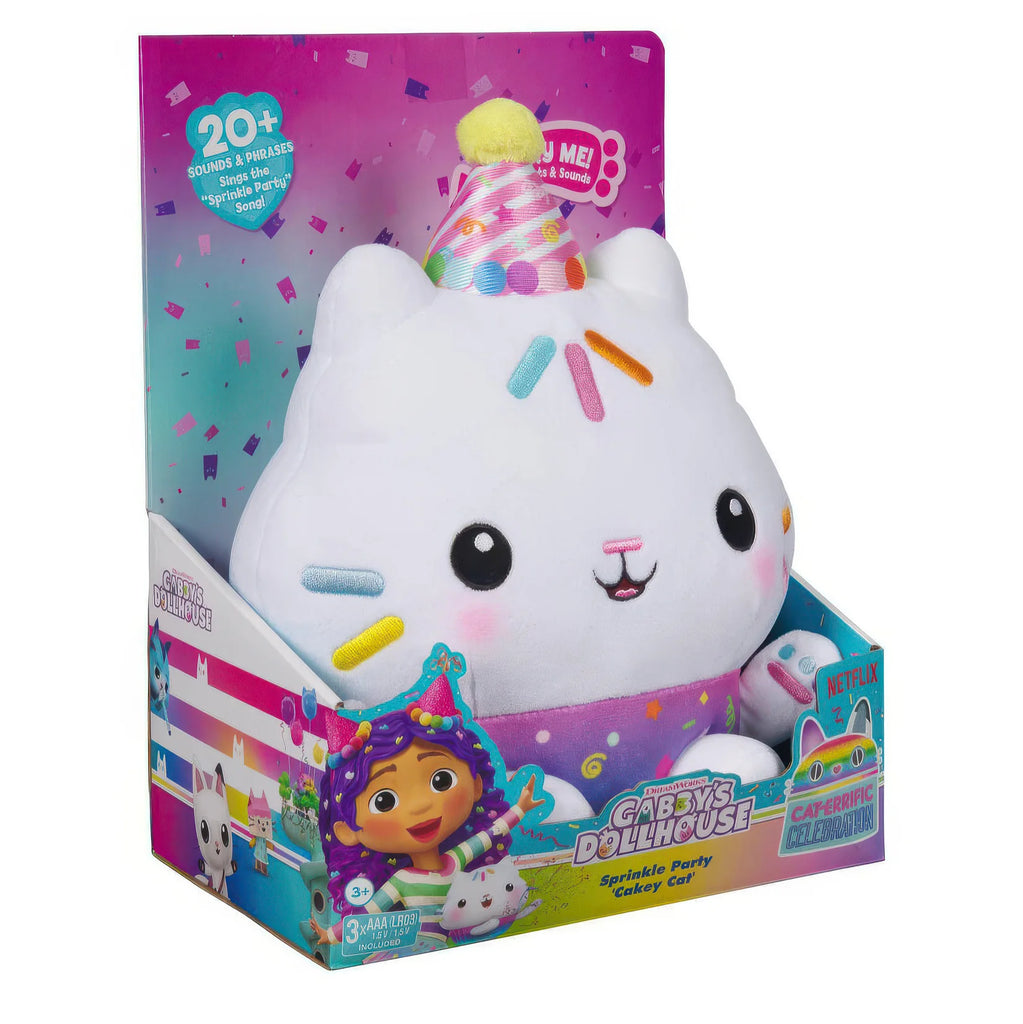 Gabby's Dollhouse Sprinkle Party Cakey Cat - TOYBOX Toy Shop