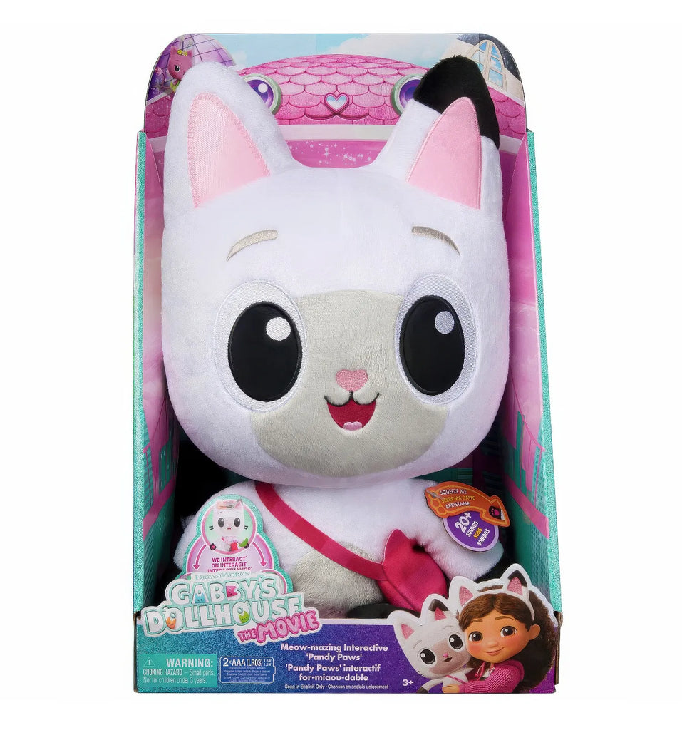 Gabby's Dollhouse The Movie Interactive Pandy Paws 33cm Plush | Buy ...