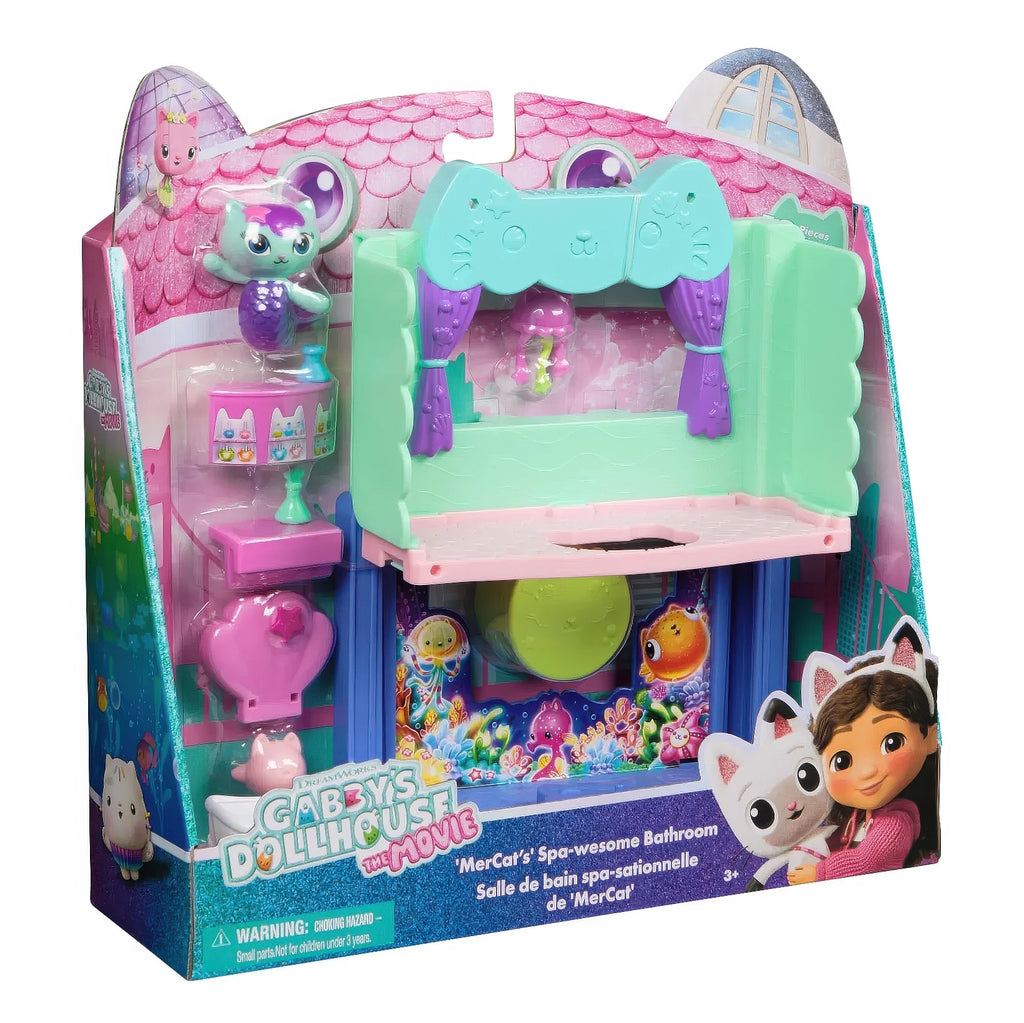 Gabby's Dollhouse The Movie Mercat's Spa-wesome Bathroom