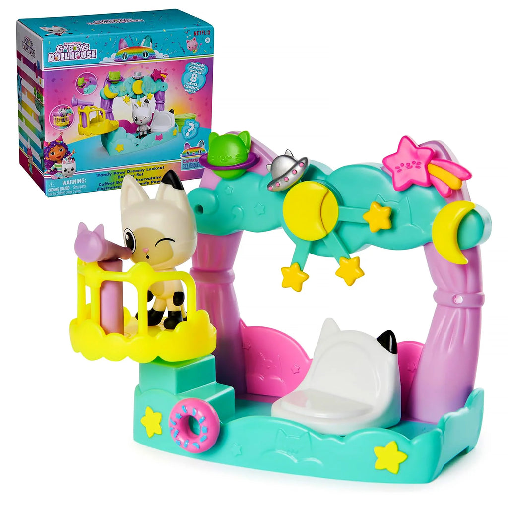 Gabby's Dollhouse Pandy Paws Dreamy Balcony Playset - TOYBOX Toy Shop