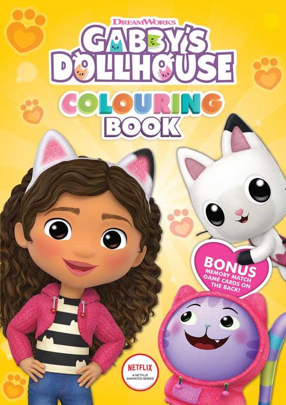 Gabby's Dollhouse Colouring Book - TOYBOX Toy Shop
