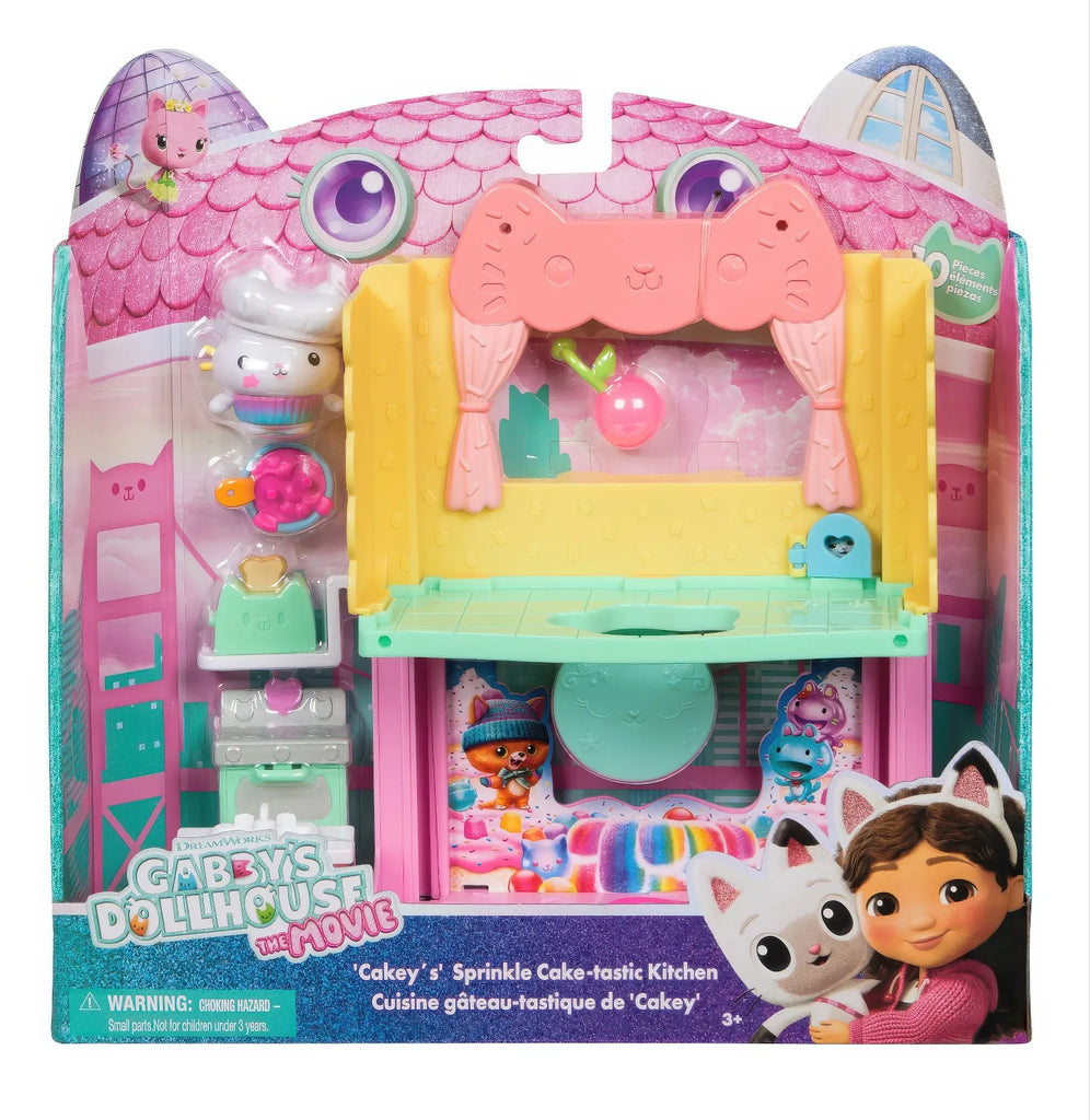 Gabby's Dollhouse Movie Deluxe Rooms Assortment