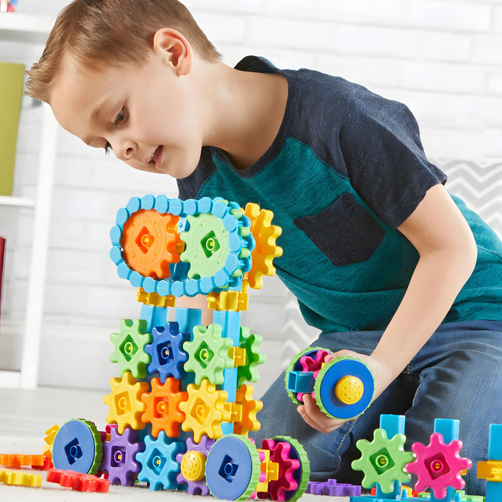 Set de constructie The Learning Journey - Techno Gears, Avion, 50 piese Set de constructie The Learning Journey - Techno Gears, Avion, 50 piese