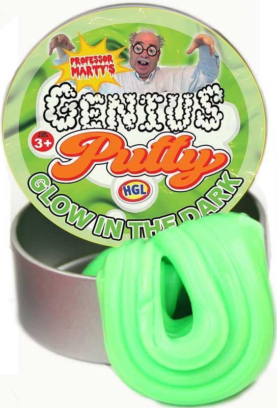 Genius Neon Glow In The Dark Putty - TOYBOX Toy Shop