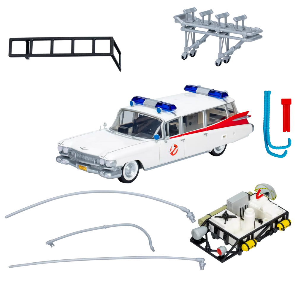 Ghostbusters Plasma Series Ecto-1 (1984) Action Figure Vehicle Replica - TOYBOX Toy Shop