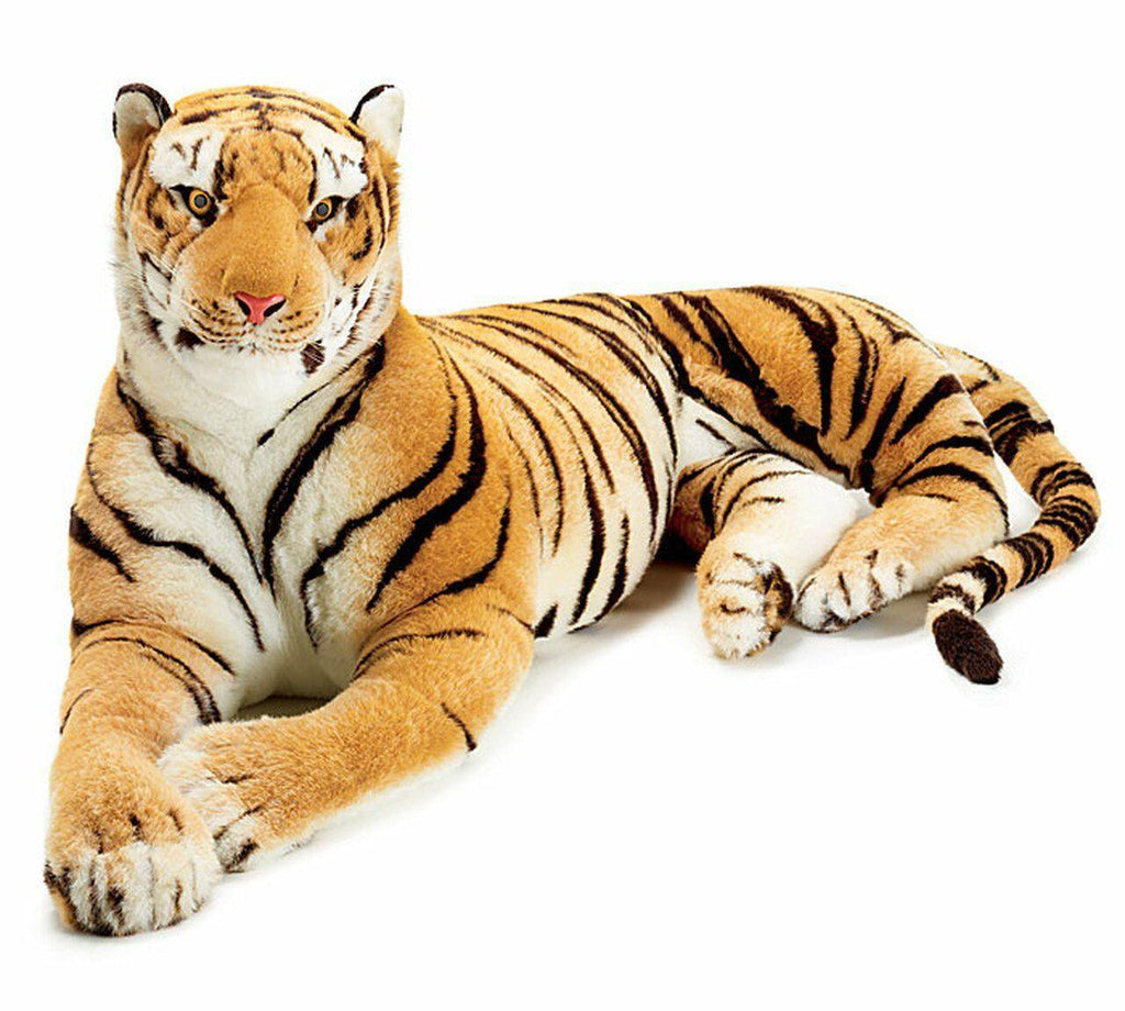 Giant Plush Lying Tiger 3.4 m Long - TOYBOX Toy Shop