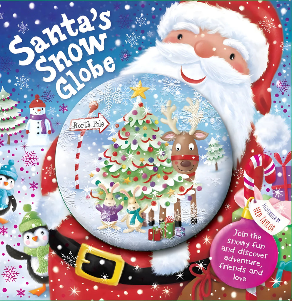Glitter Globes Snowflake - Santa's Snow Globe - TOYBOX Toy Shop