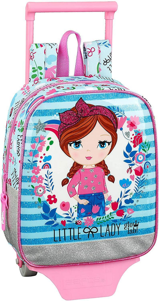 Glowlab Little Lady 2 in 1 Backpack, Model 538 with SAFTA Cart 905 - TOYBOX Toy Shop