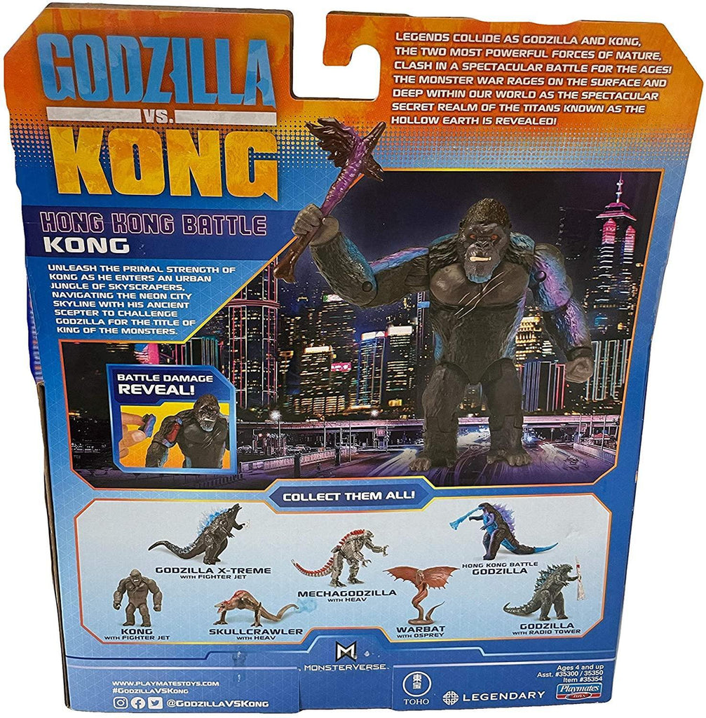 Godzilla vs Kong 6-inch Hollow Earth Monsters - Hong Kong Battle Kong - TOYBOX Toy Shop