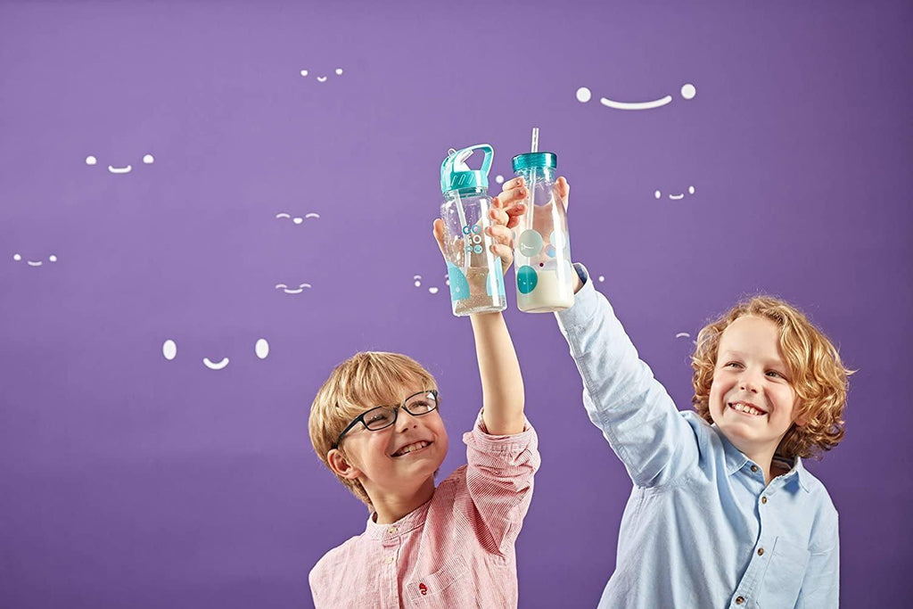 GOGOPO Back To School Milk Bottle Stationery Bundle - Pink - TOYBOX Toy Shop
