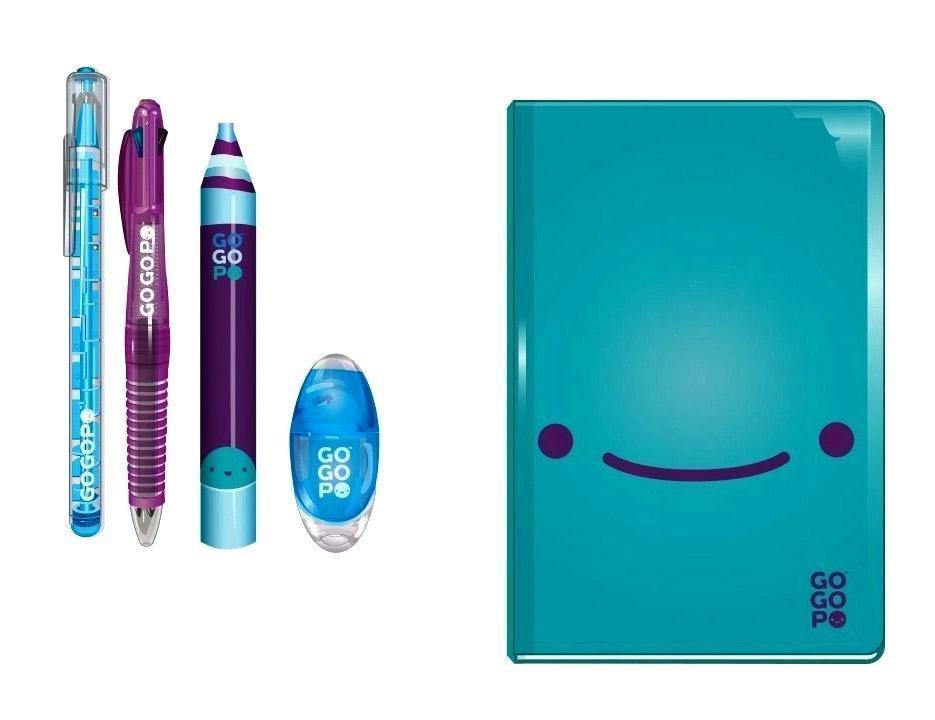 GOGOPO Blue Notebook Bundle - TOYBOX Toy Shop