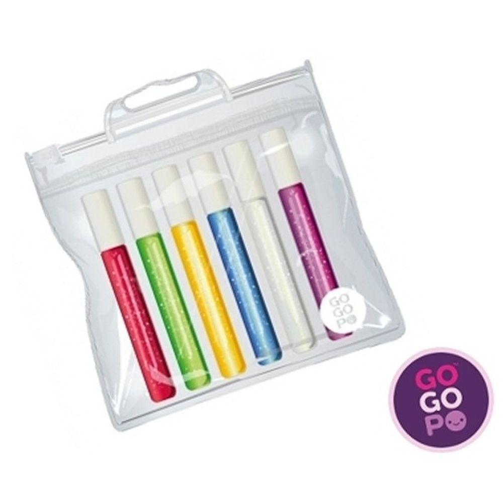 GOGOPO Glitters Glue 6 Pack - TOYBOX Toy Shop