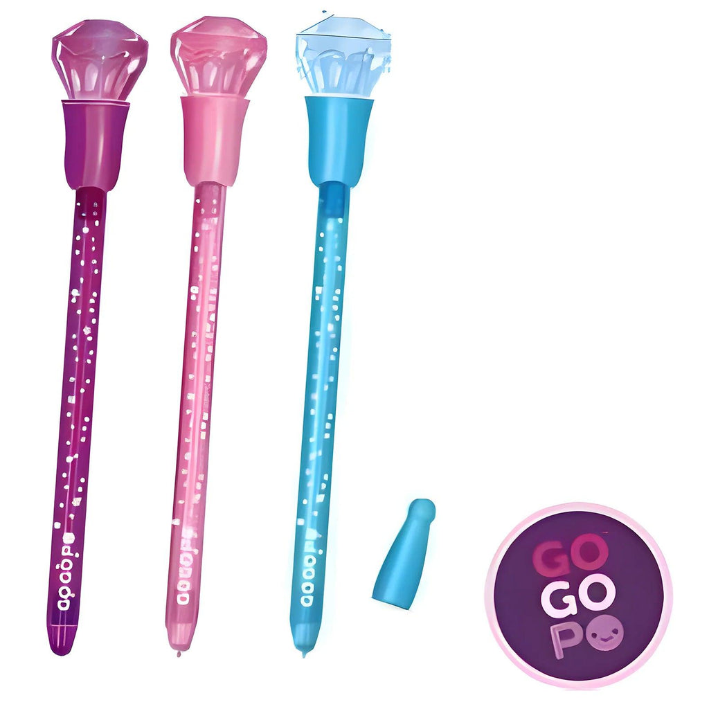 GOGOPO Light Up Crown Pen - Blue - TOYBOX Toy Shop