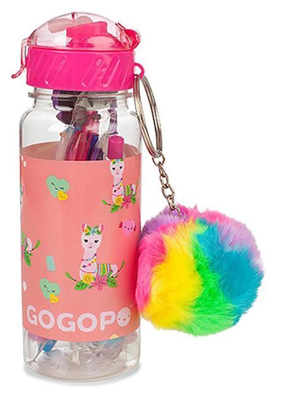 GOGOPO Llama Bottle With Stationery - TOYBOX Toy Shop
