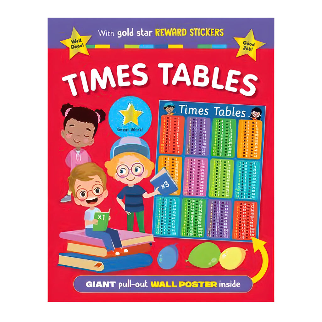 Gold Star Times Table Book - TOYBOX Toy Shop