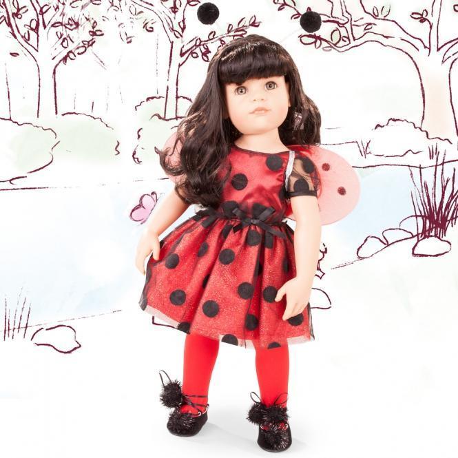 Gotz Doll Hannah Ladybug 50 cm - TOYBOX Toy Shop Cyprus