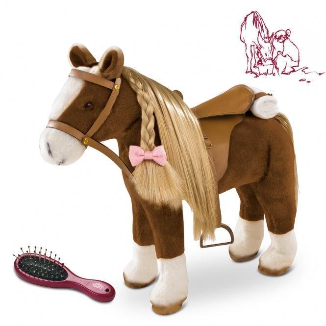 Gotz Dolls Pony to Brush and Style Brown Beauty - TOYBOX