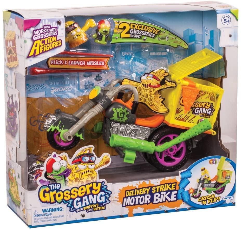 Grossery Gang GGA24000 Delivery Strike Motorbike - TOYBOX Toy Shop