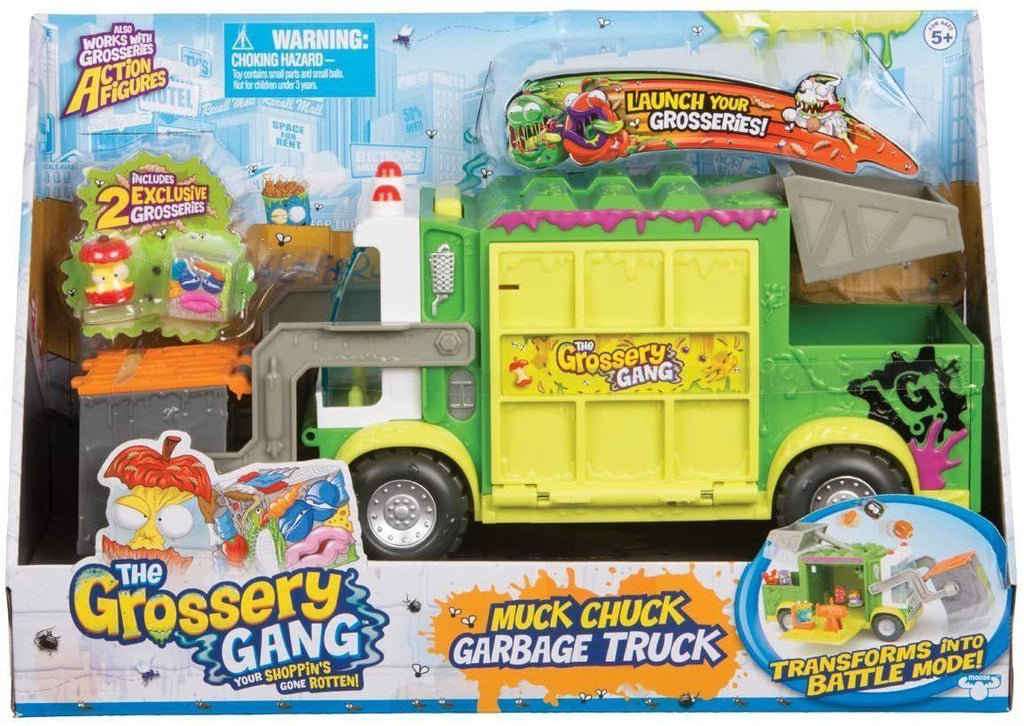 Grossery Gang Muck Chuck Garbage Truck - TOYBOX