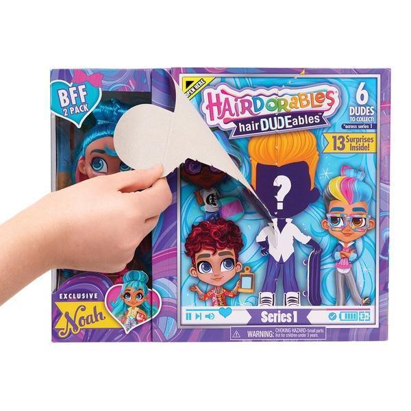 Hairdorables Hair-DUDE-ables BFF Pack Assortment - TOYBOX Toy Shop