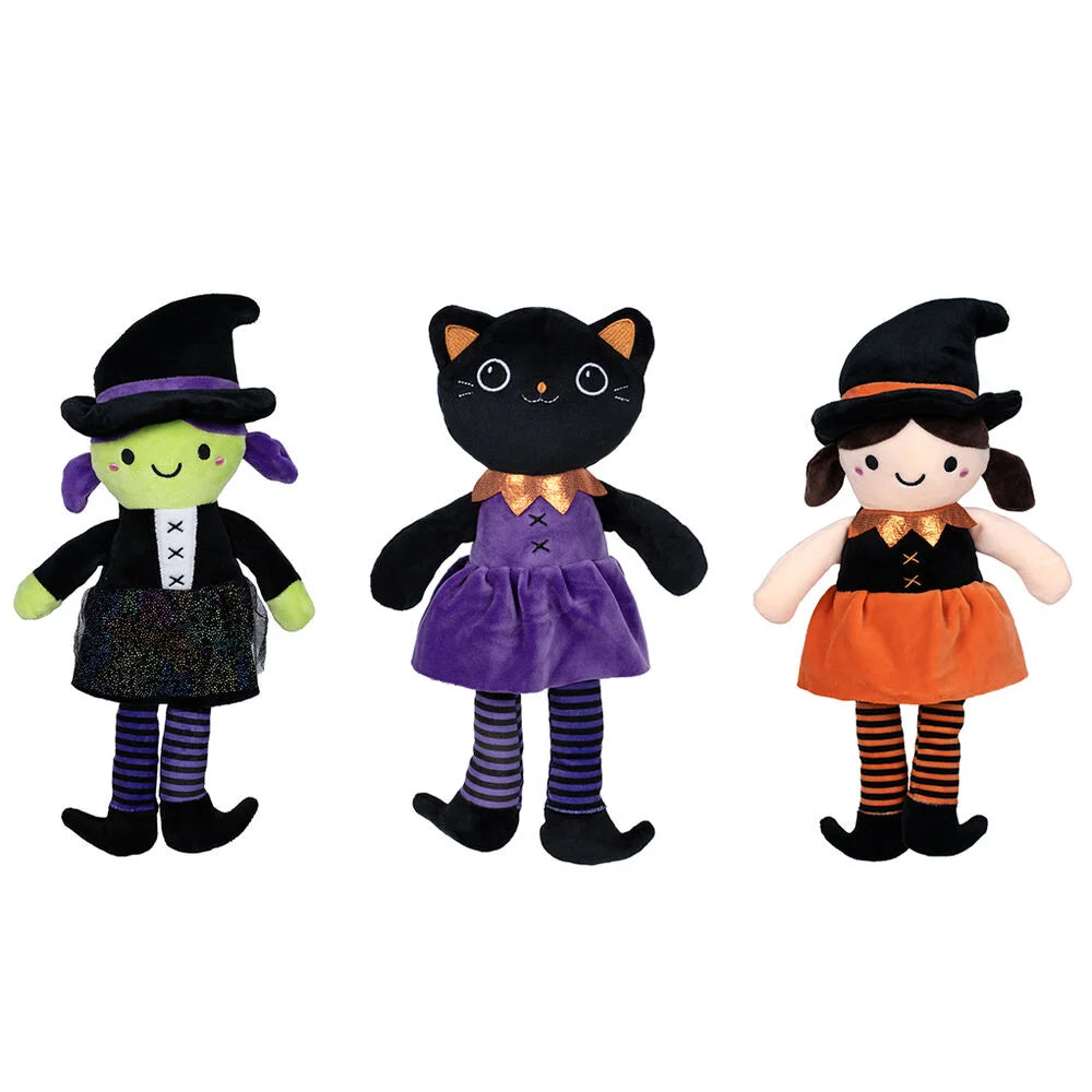 Halloween Cat Girl Plush Toy 30cm - Assorted - TOYBOX Toy Shop