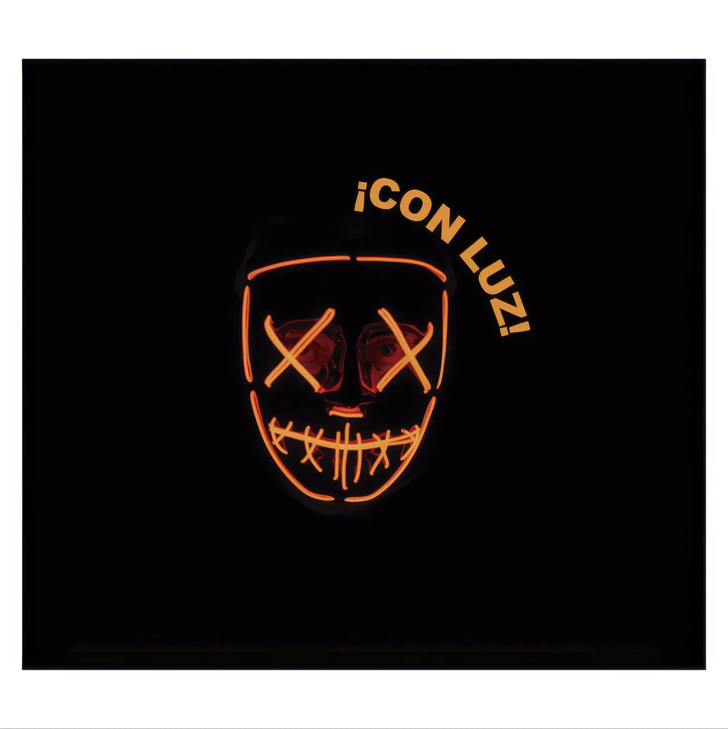 Skull Light Mask - Dress-up Halloween Fun For Kids