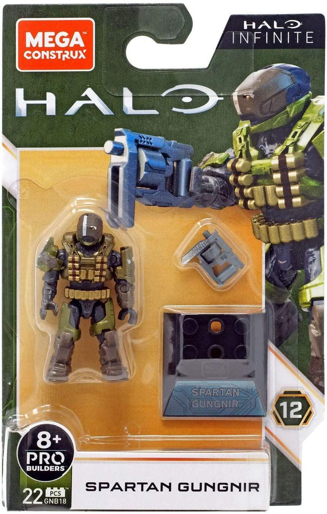 Halo Mega Construx Halo Infinite Spartan Gungnir Minifigure - TOYBOX Toy Shop