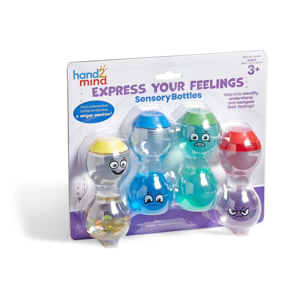 Hand2Mind Express Your Feelings Sensory Bottles - TOYBOX Toy Shop