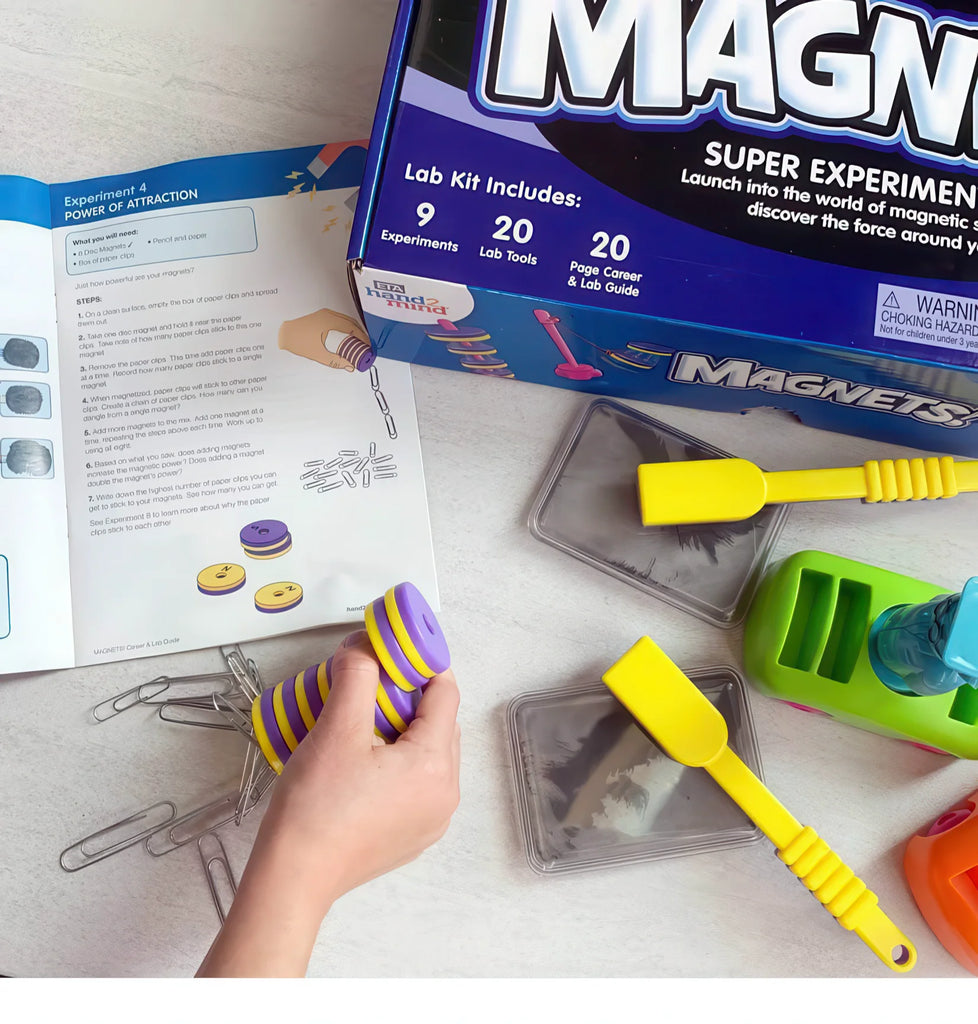 Hand2Mind Magnetic Force Science Lab Kit - TOYBOX Toy Shop