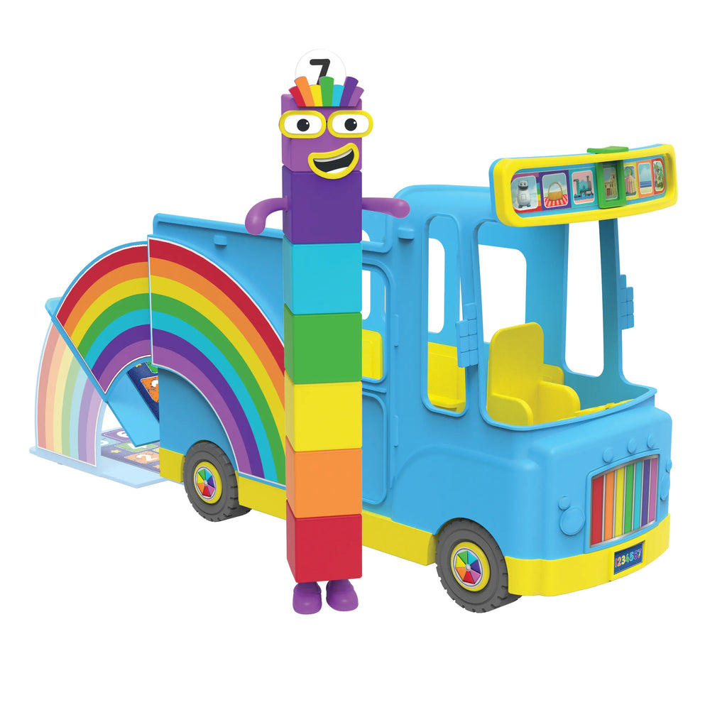 Hand2Mind Numberblocks Rainbow Counting Bus - TOYBOX Toy Shop