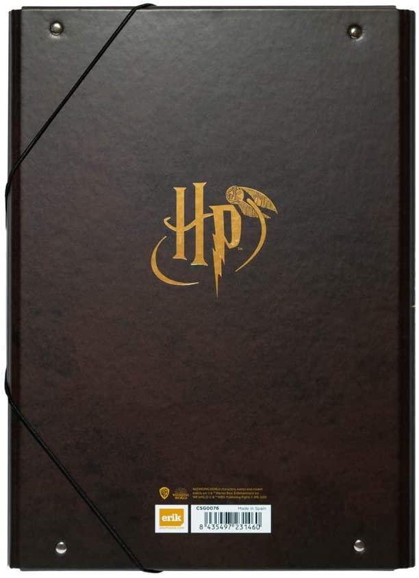 Harry Potter A4 Elasticated Folder - Glasses - TOYBOX Toy Shop