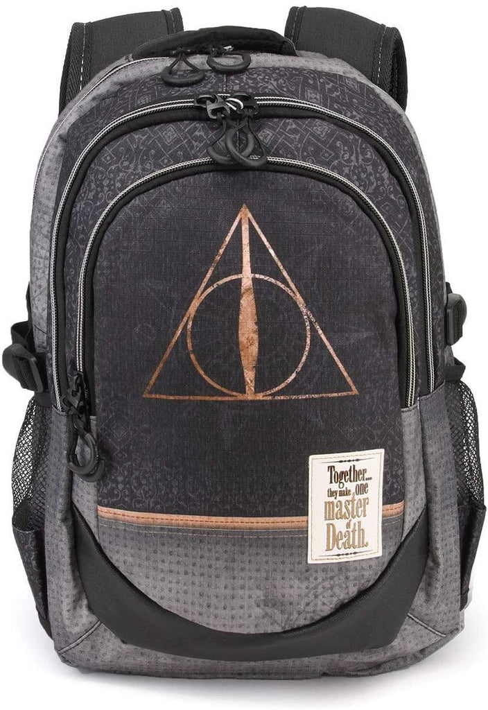 Harry Potter Deathly Hallows Backpack 44 cm With USB Port - TOYBOX