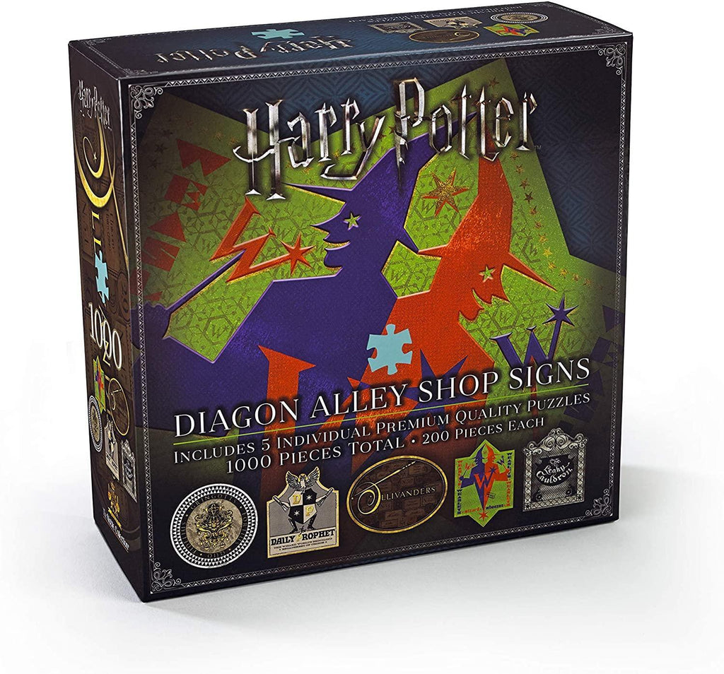 Harry Potter Diagon Alley Shop Signs puzzle 200pcs - TOYBOX Toy Shop
