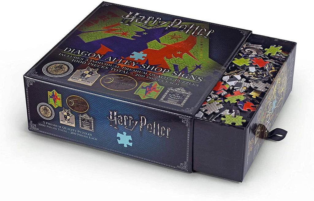 Harry Potter Diagon Alley Shop Signs puzzle 200pcs - TOYBOX Toy Shop