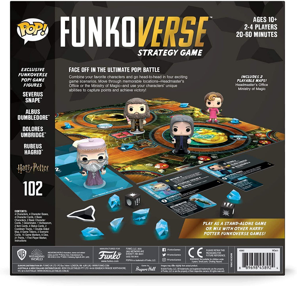 Harry Potter Funkoverse English Board Game - TOYBOX Toy Shop