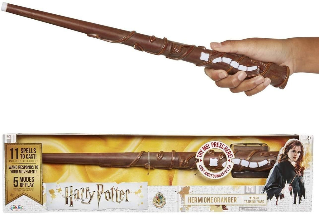 Harry Potter Hermione Wizard Training Wand With Light & Sound - TOYBOX Toy Shop