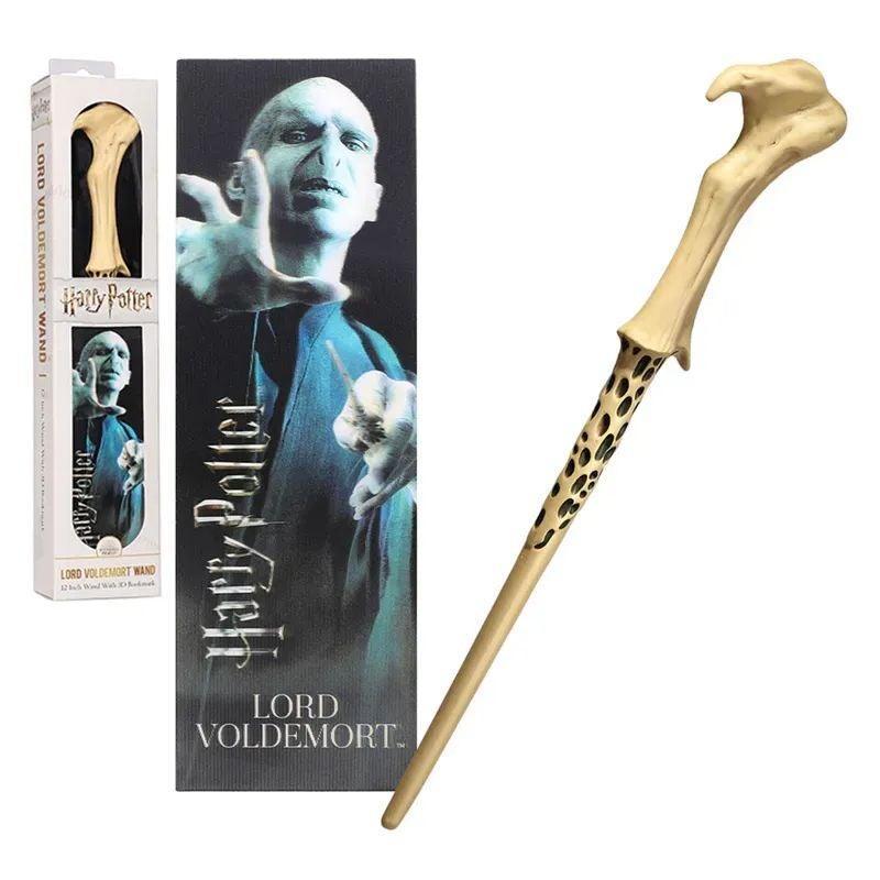 Harry Potter Lord Voldermort Wand 12-inch Wand With 3D Bookmark - TOYBOX Toy Shop