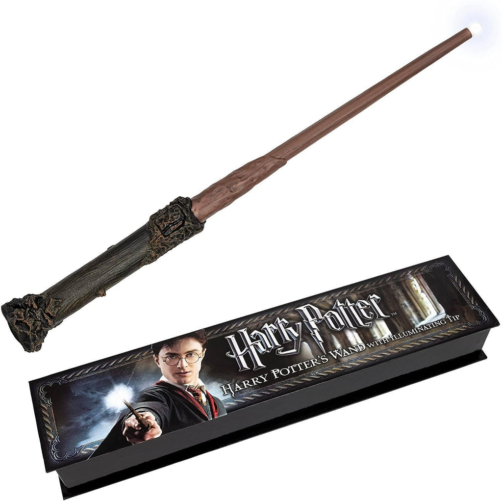 Harry Potter NN1910 The Noble Collection Wand with Illuminating Tip - TOYBOX Toy Shop