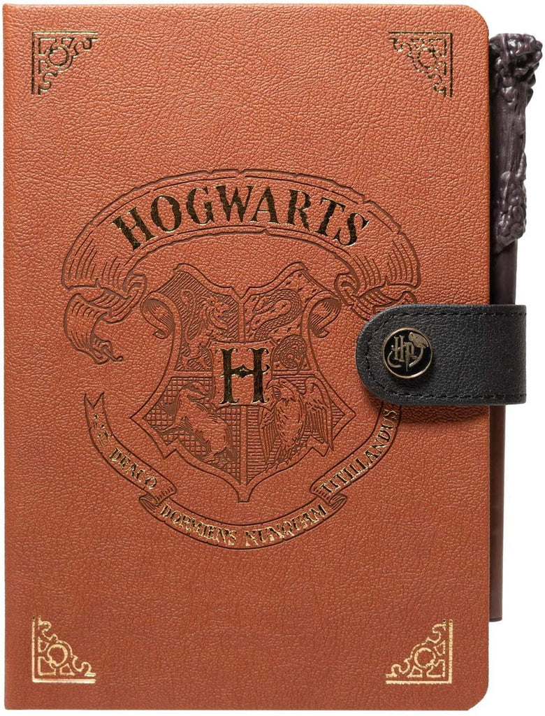 Harry Potter Premium A5 Notebook With Magic Wand Pen - TOYBOX Toy Shop