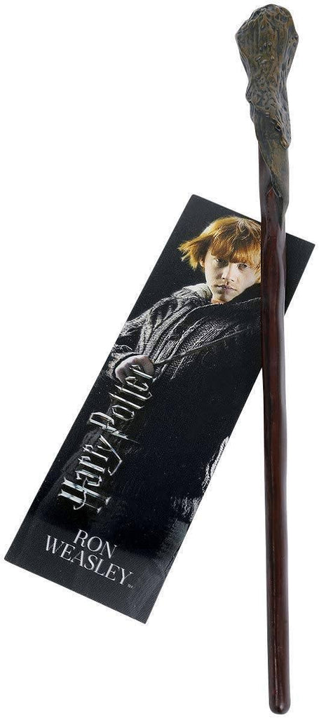 Harry Potter Ron Weasley Wand 12-inch Wand With 3D Bookmark - TOYBOX Toy Shop