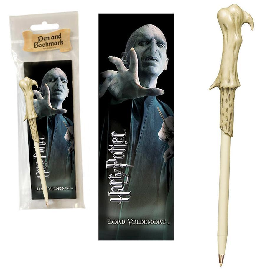 Harry Potter Voldemort Wand Pen and Bookmark - TOYBOX Toy Shop