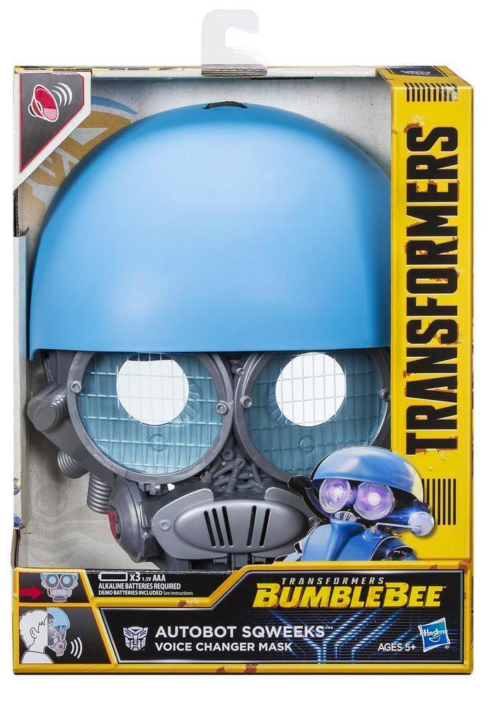 Hasbro Bumblebee Transformers Voice Changer Mask - TOYBOX Toy Shop