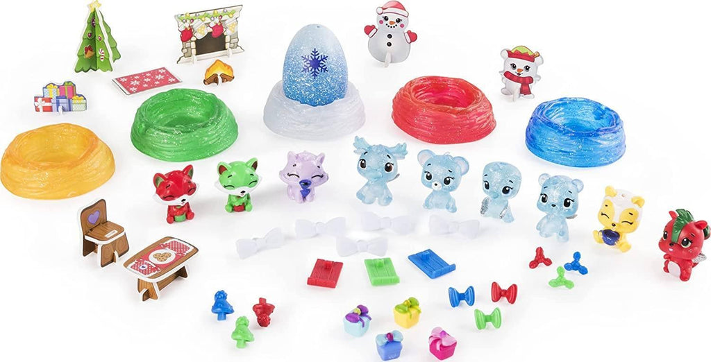 Hatchimals CollEGGtibles Crystal Christmas Advent Calendar - TOYBOX Toy Shop