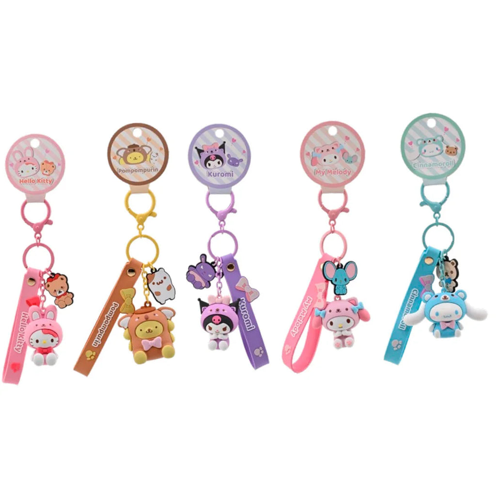 Hello Kitty and Friends Animal Keychain - Assorted - TOYBOX Toy Shop