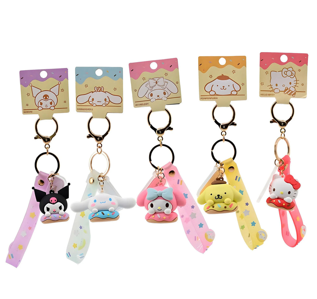 Hello Kitty Donut Assorted Keychain - TOYBOX Toy Shop