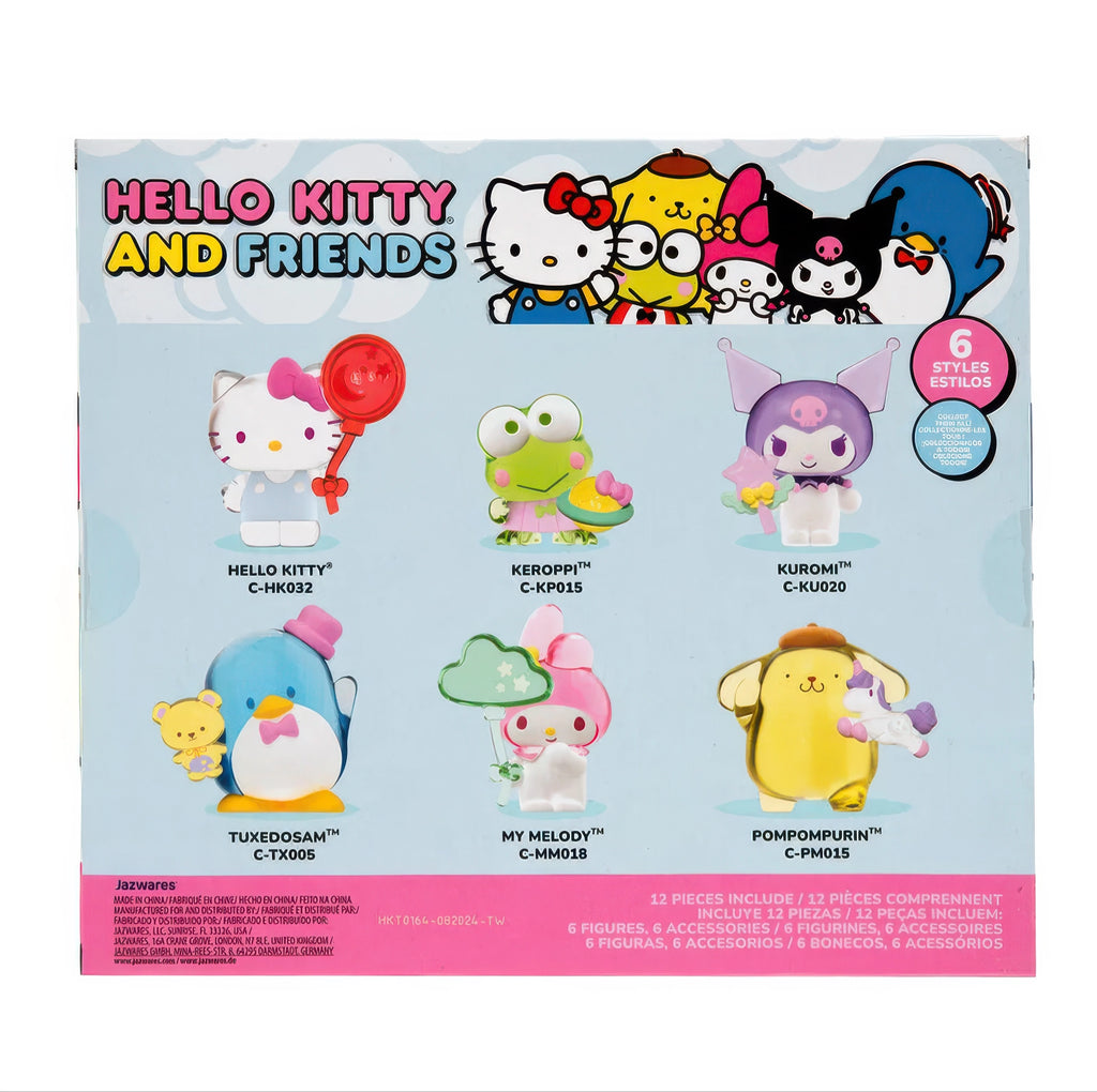 Hello Kitty Figures 5cm - Pack of 6