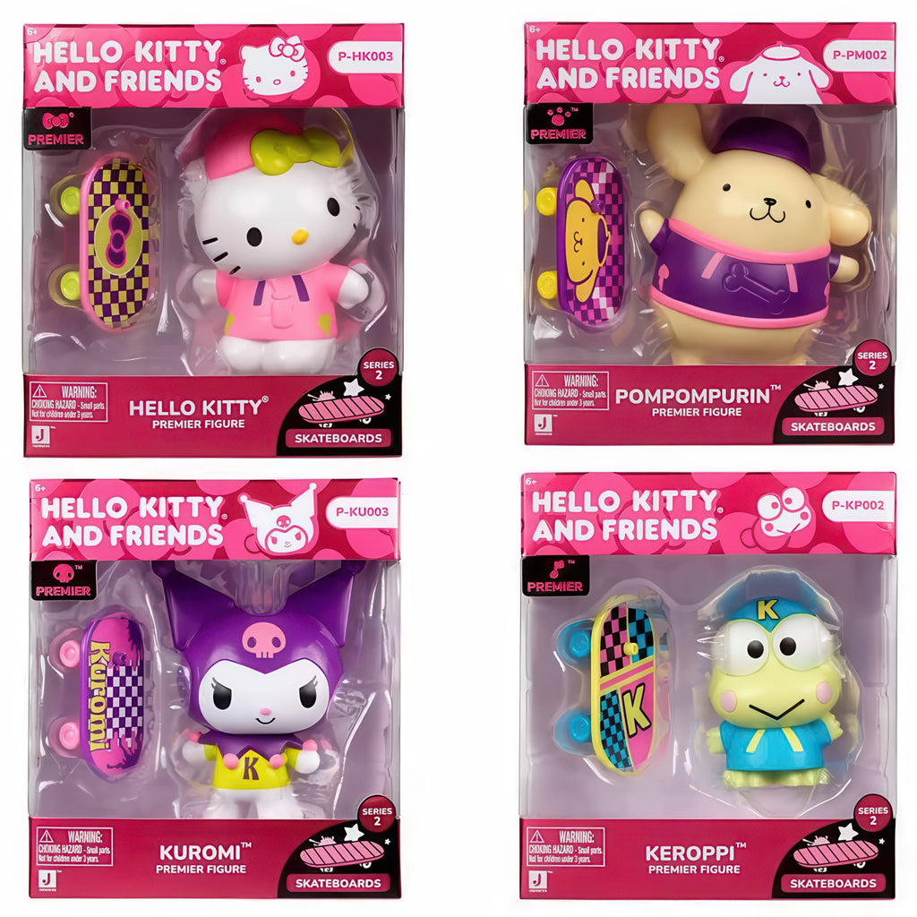 Hello Kitty and Friends Premier 10cm Figure with Skateboard
